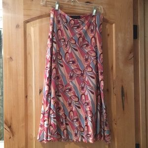 Funky patterned skirt